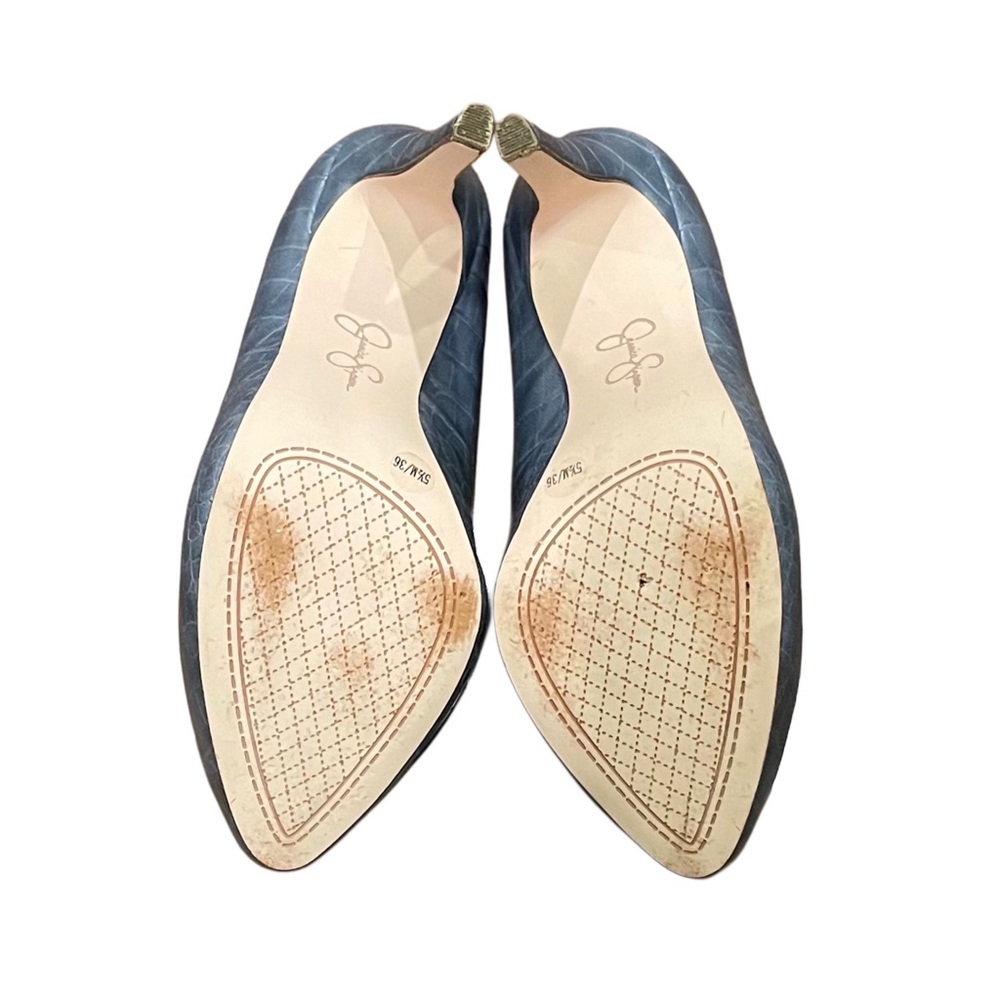 JESSICA SIMPSON Elegant Blue Heels - Picture 11 of 16